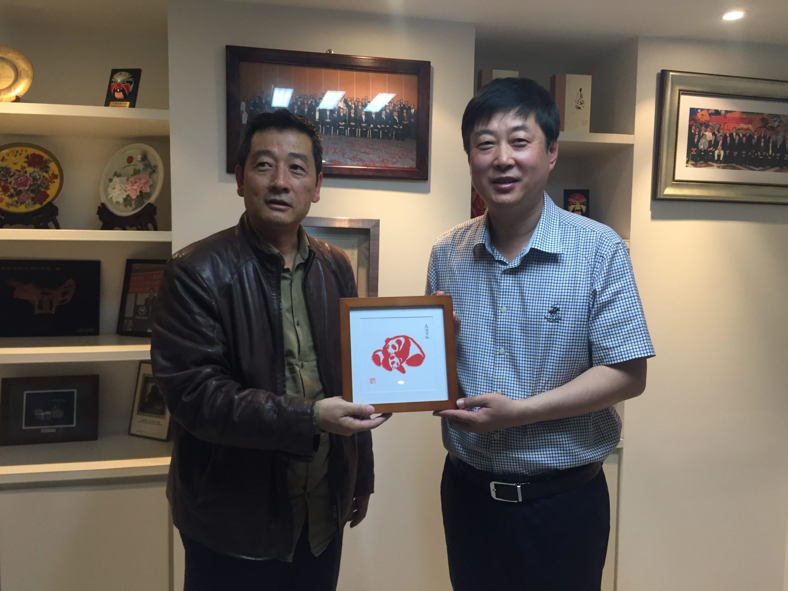 Visita de la Delegación del Distrito CPC Huai\'an Huaiyin