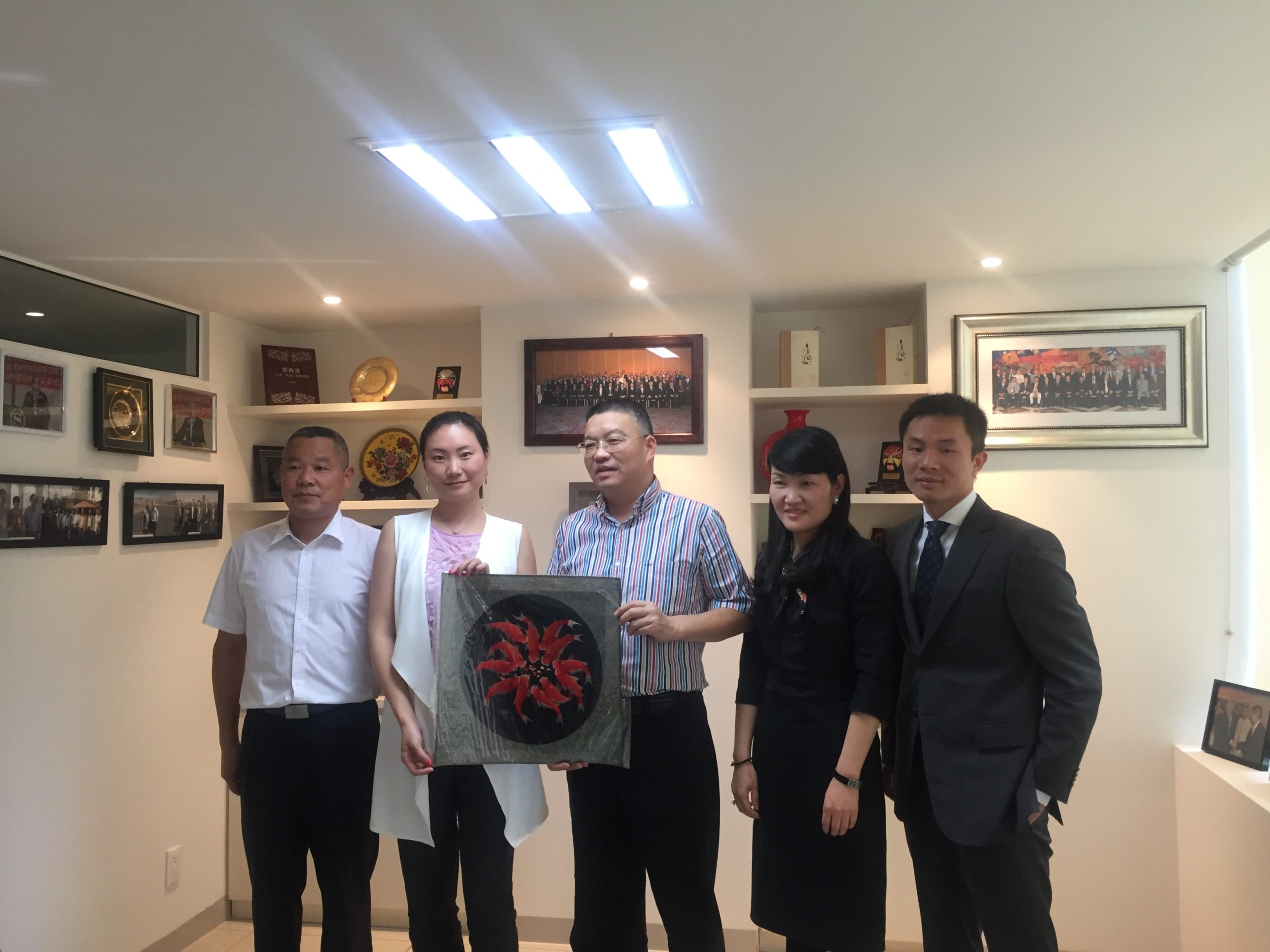 Visita de la Delegación de Wenzhu Communications Investment Group