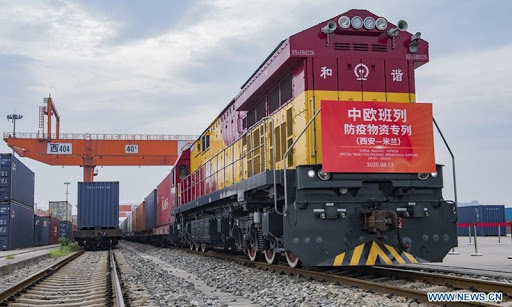 Lanzan nuevo servicio de tren de carga China-Europa